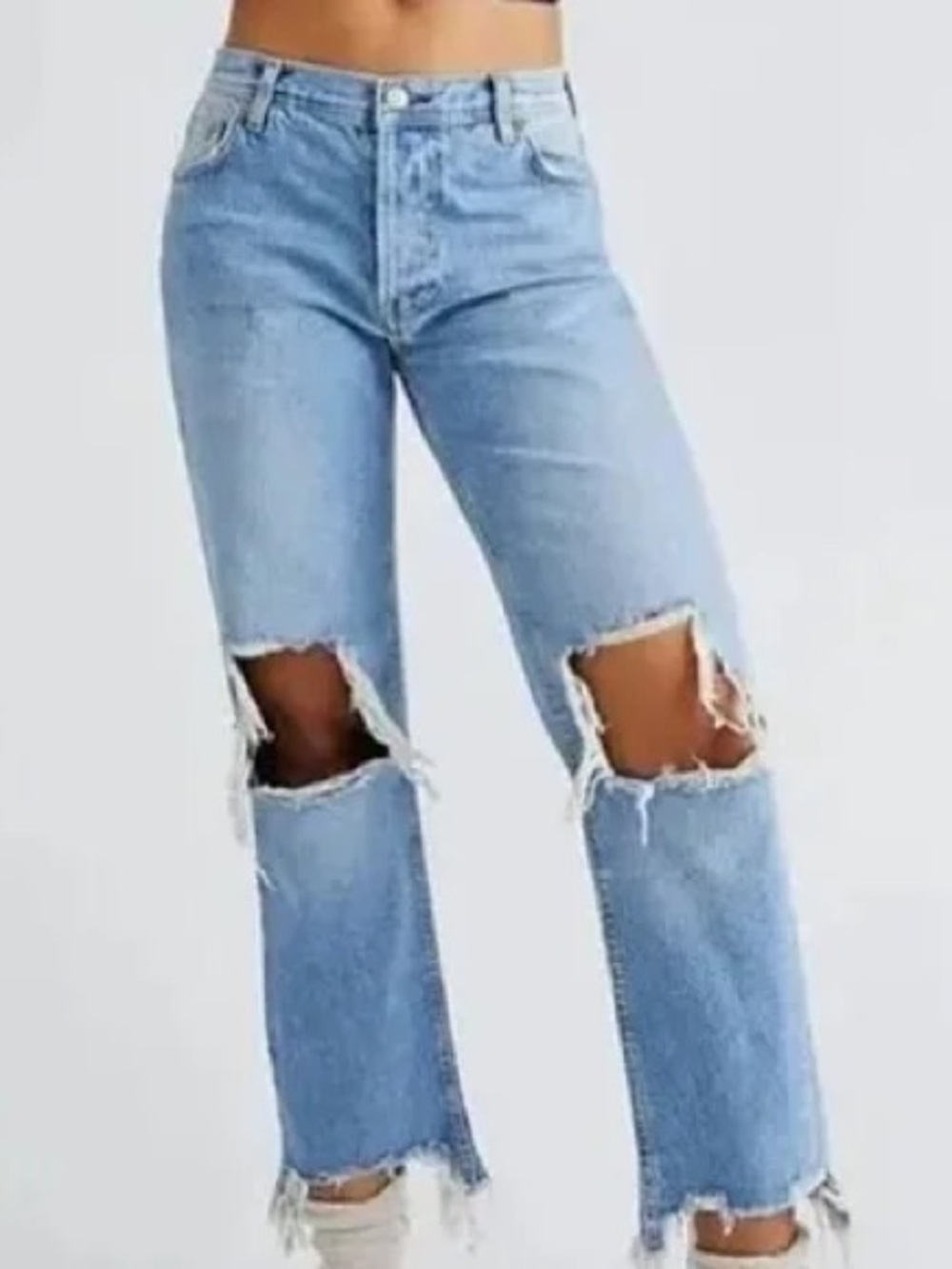 Free People We The Free Maggie Straight Leg Jeans